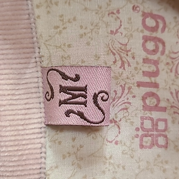 Pink Corduroy Jacket Size M - Picture 3 of 4